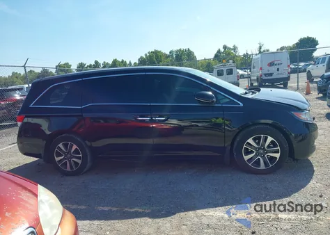 2015 Honda Odyssey Touring/Touring Elite from USA, damaged, VIN 5FNRL5H96FB065542